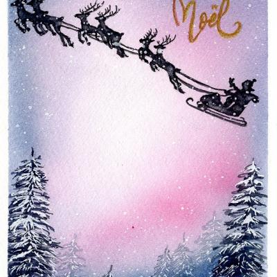 Rennes de Noël