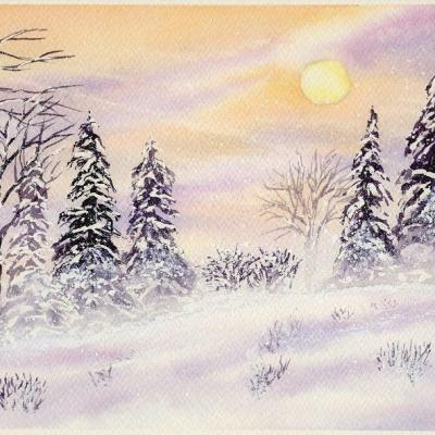 Forêt en hiver (3)