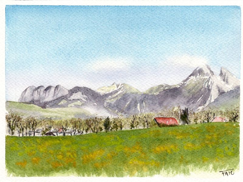Massif de la Dent d'oche