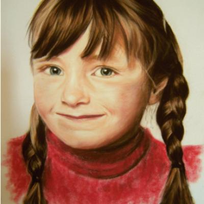 Portraits pastel sec