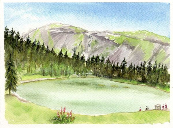 Lac des mines d'or